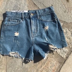 Brand new jean shorts